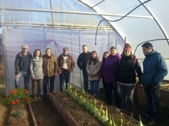 Visita a la Escuela de Agricultura Ecológica de O Valadouro